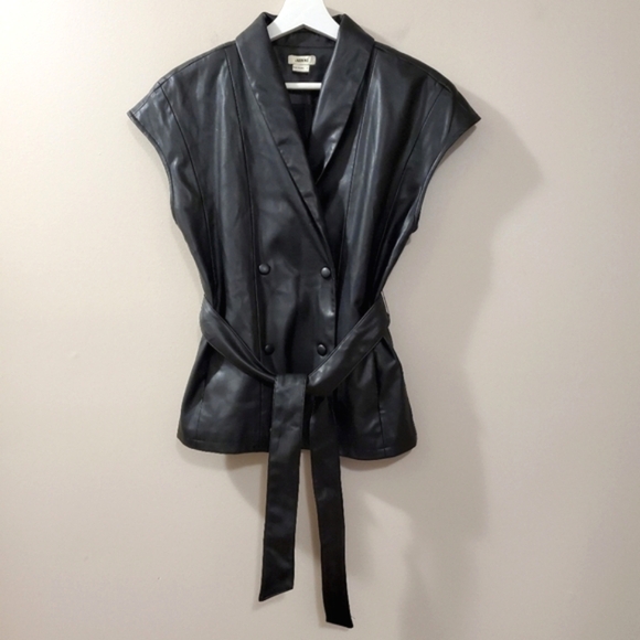 Jason Wu - Faux Leather Vest - Size S - Picture 2 of 7